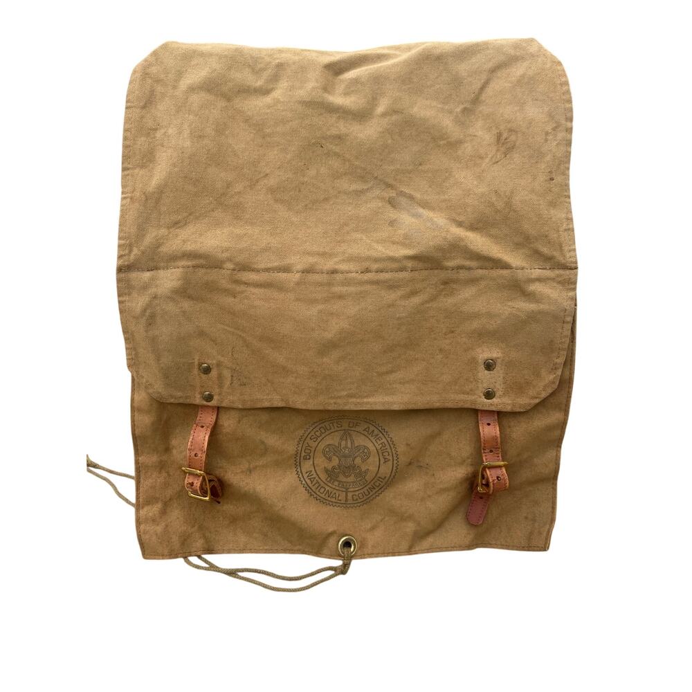 VTG Boy Scouts of America National Council BSA Canvas Yucca Pack 574 Backpack